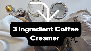 Easy Simple amp Cheap Homemade Coffee Creamer [upl. by Annelise]