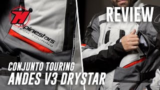 Chaqueta de moto ALPINESTARS Andes V3 Drystar ⛰️🏍️ ¡perfecta para viajar TODO EL AÑO [upl. by Siderf]