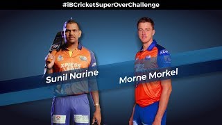 Morne Morkel takes on Sunil Narine in VR Cricket  iBCricketSuperOverChallenge [upl. by Iramat]