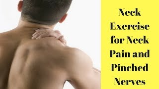 neck exercises for neck pain pinched nerve [upl. by Glavin]