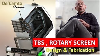 Rotary Screen  TBS  Trash Rake [upl. by Birchard]