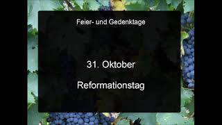 Reformationstag [upl. by Bornie]