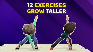 100 Effective INCREASE HEIGHT AFTER AGE 18  Grow Taller 357 CM  Exercises amp Stretches [upl. by Eselrahc]