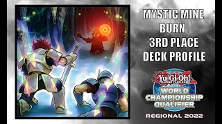 YuGiOh Mystic Mine Burn Deck Profile  3rd Place Odense Regional November 2021 [upl. by Lorilee705]