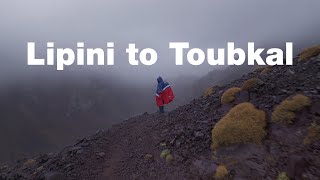 Lipini to Toubkal Making Mt Toubkal Summit [upl. by Llirret783]