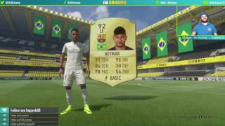 OMG 92er NEYMAR im PACK  FIFA 17 Ultimate Team [upl. by Sheehan]