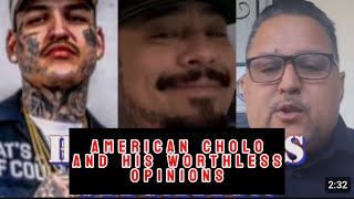 americancholo gives empty advise and opinions about hoodstocks and leftygunplay 🥱 [upl. by Modestine]