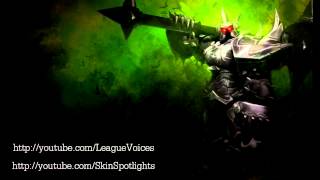 Mordekaiser Voice  English  League of Legends [upl. by Hamimej]