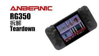 Anbernic RG350 Handheld game device Teardown [upl. by Moonier307]