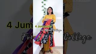 Jumpsuit Haul haul jumpsuit affordable shopping onlineshopping shortsindia ytshorts western [upl. by Lalo154]