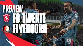 PREVIEW 📊  FC Twente  Feyenoord  Eredivisie 19 [upl. by Harbour]