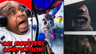 HORRIFYING CGI MONSTERS COMPILATION [upl. by Yrrot]