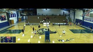 Lomira at WLA JV Volleyball [upl. by Nawyt637]