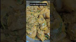 dhaba style chicken shorts chiken recipe [upl. by Aihtnyc]