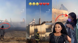 Innocent Sadiki’s house just burnt down  This is so heartbreaking 😭💔 [upl. by Arnon]