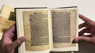 William Tyndale 1526 New Testament Detailed Review [upl. by Bilat]