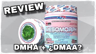 MESOMORPH PRE WORKOUT REVIEW DE APS  Un pre entreno con DMHA y ¿DMAA  Primo del clásico JACK3D [upl. by Ellehcen]