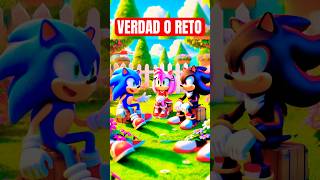 Sonic Juega Verdad o Reto y pasa esto 🫣 comedia sonic [upl. by Lepp]