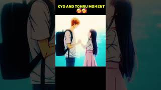 Kyo x Tohrukiss scene anime animeamv fruitbasketkisskyo tohru kyosohma [upl. by Haldis897]