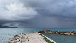 Rainstorms Across Kefalonia  Trapezaki Bay’s Winter Magic [upl. by Claire]