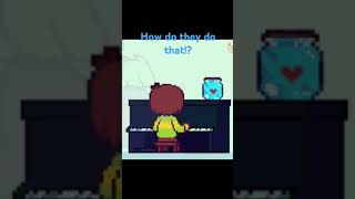 Bro proceed to play the piano deltarune [upl. by Aicert638]