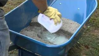 How to Hand Mix QUIKRETE® Concrete [upl. by Hunsinger]