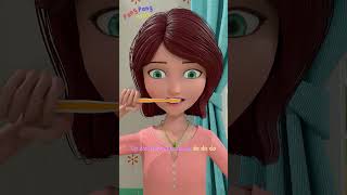 Brush Teeth Song  PangPang Kids Song Nursery Rhyme Up and Down [upl. by Mutz]