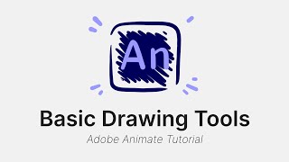 Adobe Animate Basics I Basic drawing tools and navigating the Stage  Adobe Animate CC Tutorial [upl. by Evette193]