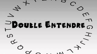 How to Say or Pronounce Double Entendre [upl. by Alexandra]