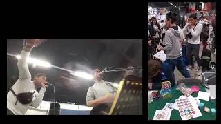 MMatthieuChedid quotMachistadorquot au ‎GeekLifeFestival feat Tetey beatbox acoustic [upl. by Eilojne]