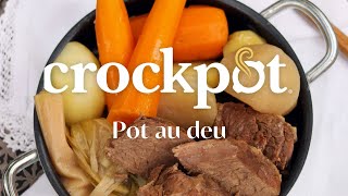 Recette Mijoteuse Crockpot®  Pot au feu recette crockpot recipe [upl. by Lamarre]