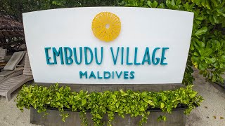 Embudu Village Maldives 4K [upl. by Ydneh691]