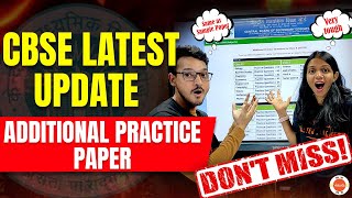 CBSE Class 10th Board Additional Practice Paper 202324 Released🔥 Sample Paper Class 10 Board Exam [upl. by Yendor]