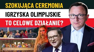 Mocne Ceremonia Igrzysk Olimpijskich Parodia Ostatniej Wieczerzy Jeździec Apokalipsy [upl. by Anigroeg]