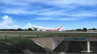 Wardair 747200 LeedsBradford Airport FSX [upl. by Paik]