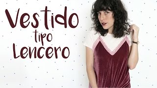 VESTIDO TERCIOPELO  TUTORIAL [upl. by Morrison452]