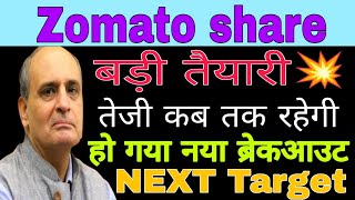 Zomato share latest news today  Zomato share analysis today [upl. by Olegnad]