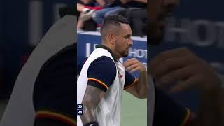 Incredible TWEENER amp DROP SHOT from Kyrgios 🙌 [upl. by Idnyc]