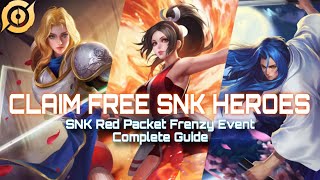 Get All The SNK Heroes Now  How To Complete The SNK Event  Honor Of Kings [upl. by Norag]