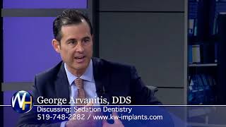 Sedation Dentistry with Waterloo Ontario dentist Dr George Arvanitis [upl. by Annette174]