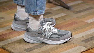 New Balance 990v6 First Impressions  Sizing Advice [upl. by Noyahs]