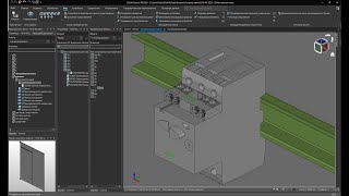 Eplan 2024 Автоматический выключатель с дополнительным контактом [upl. by Romy]