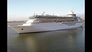 Monarch of the Seas Pullmantur Monarch Scrapping July 2020  January 2022 [upl. by Nalliuq204]