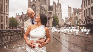 Our intimate Wedding in Belgium  BelgianFilipina Couple [upl. by Filmer]