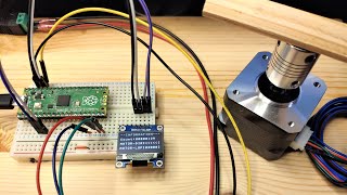 Raspberry Pi Pico Stepper Motor Control on FreeRTOS [upl. by Htennaj140]