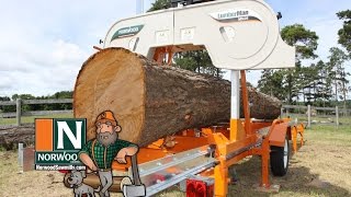 Aserradero LumberMan MN26 de Norwood – El aserradero más versátil disponible para el aficionado [upl. by Short]