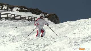 Learning to ski moguls [upl. by Carn]