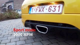 Megane RS Decat  MSD Exhaust sound [upl. by Lexerd74]