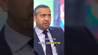 Mehdi Hasan roasts Piers Morgan shorts piersmorgan israel palestine gaza british politics uk [upl. by Rebmyt]