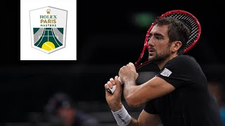 Interview  1st round  M Cilic after his win against F Auger Aliassime  Rolex Paris Masters 2020 [upl. by Burton]